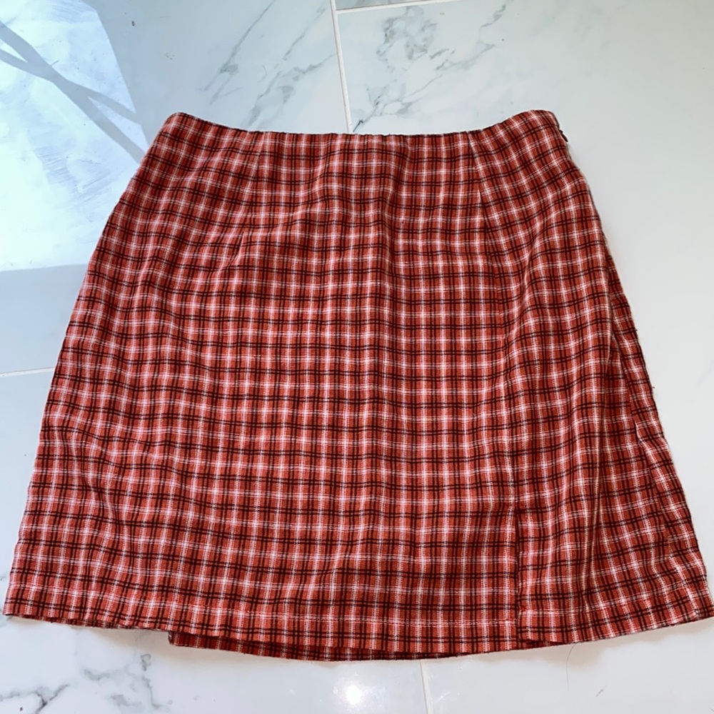 Princess Polly Plaid Skirt Size 6